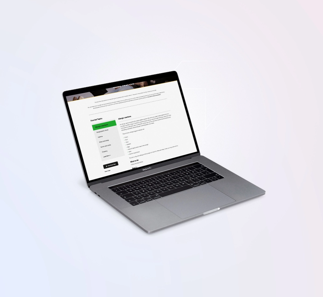 Macbook Mockup St John Site